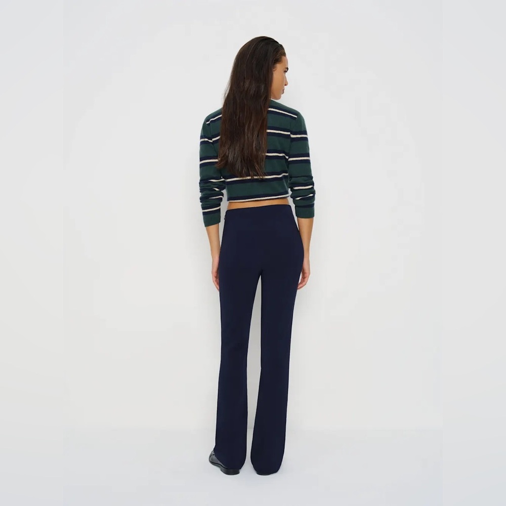 Reformation Midnight Navy Kumquat Pants size Small NWT